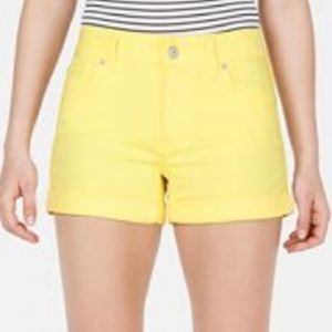 Celebrity Pink yellow shorts